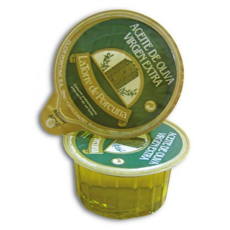 Huile d'Olive Extra Vierge Porcuna Miniatures de 18 ml.